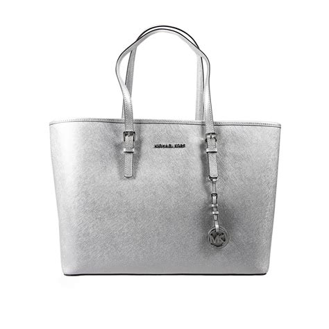 michael kors brieftasche silber|michael kors silver purses.